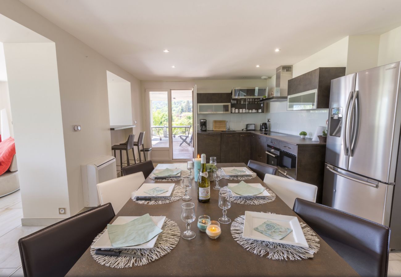 Villa à Sévrier - Villa l'or bleu: DUPLEX+MAINFLOOR